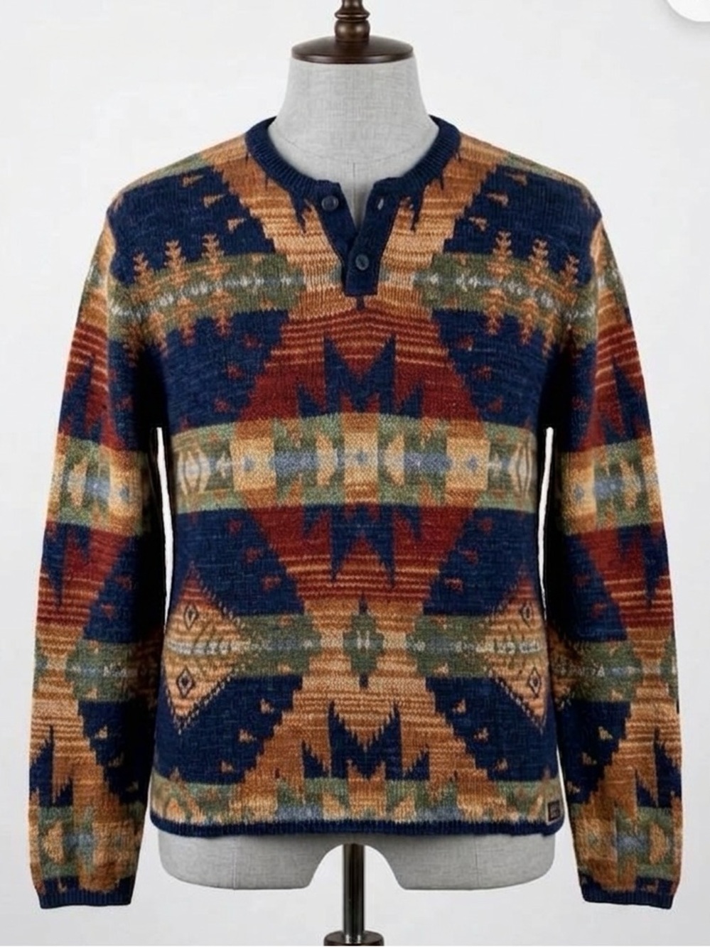 Ralph Lauren Denim & Supply Sweater Aztec Southwestern Navajo L